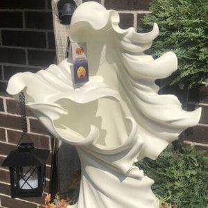 Cracker Barrel Large Resin Ghost With Lantern Statue 2024 - 18” New in box